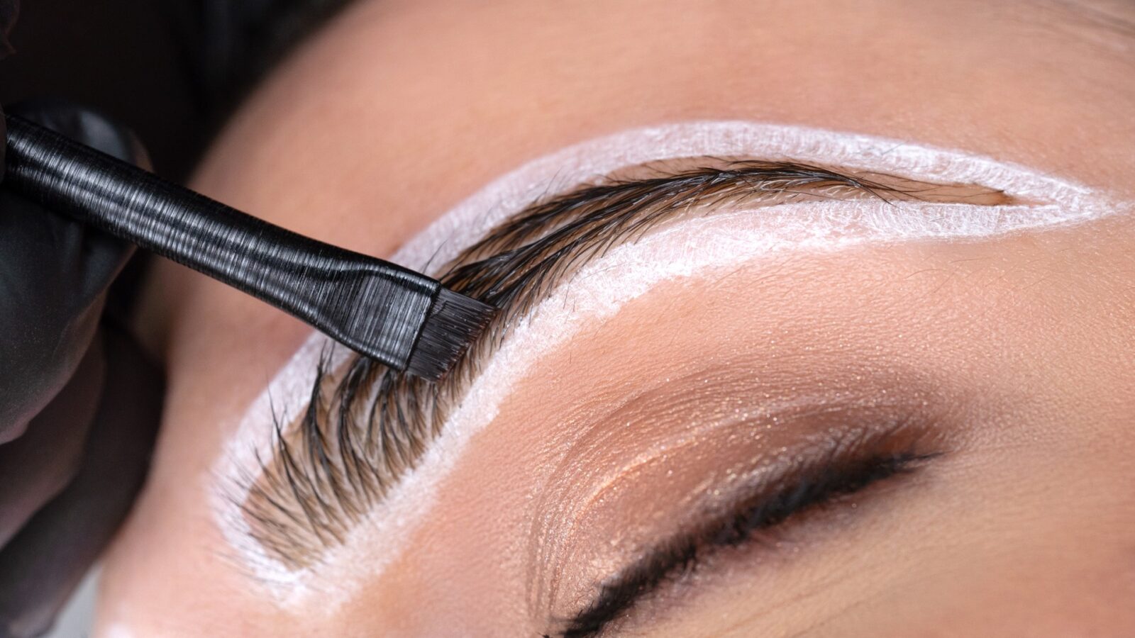 Brow Paste Application
